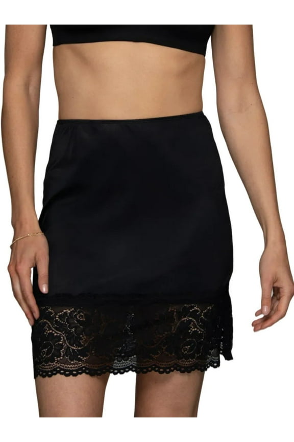 Women's Half Slip - Luxurious Lace Half Slip, Multiple Lengths Available