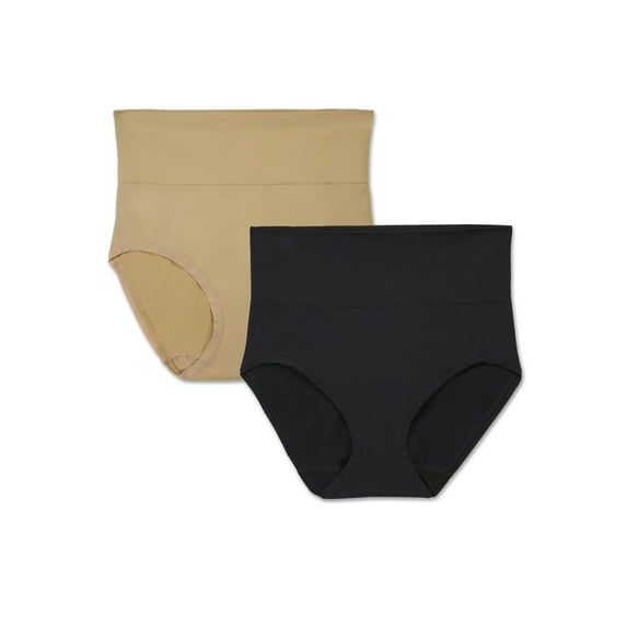 Vanity Fair Radiant Collection Women's Seamless Smoothing Brief Panties, 2 Pack, Sizes S-4XL