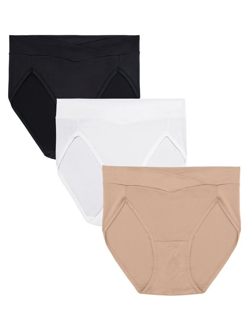 Vanity Fair Radiant Women's Silky Stretch Hi-Cut Brief Panties