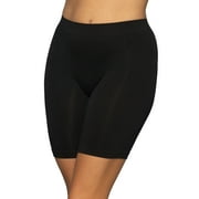 Vanity Fair Radiant Women's Seamless Slip Shorts, Breathable Smoothing Shapewear Shorts for Under Dresses and Skirts, Sizes S–3XL