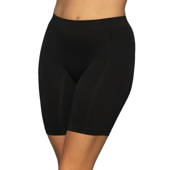 Vanity Fair Radiant Women's Seamless Slip Shorts, Breathable Smoothing Shapewear Shorts for Under Dresses and Skirts, Sizes S–3XL