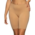 thumbnail image 1 of Vanity Fair Radiant Women's Seamless Slip Shorts, Breathable Smoothing Shapewear Shorts for Under Dresses and Skirts, Sizes S–3XL, 1 of 9