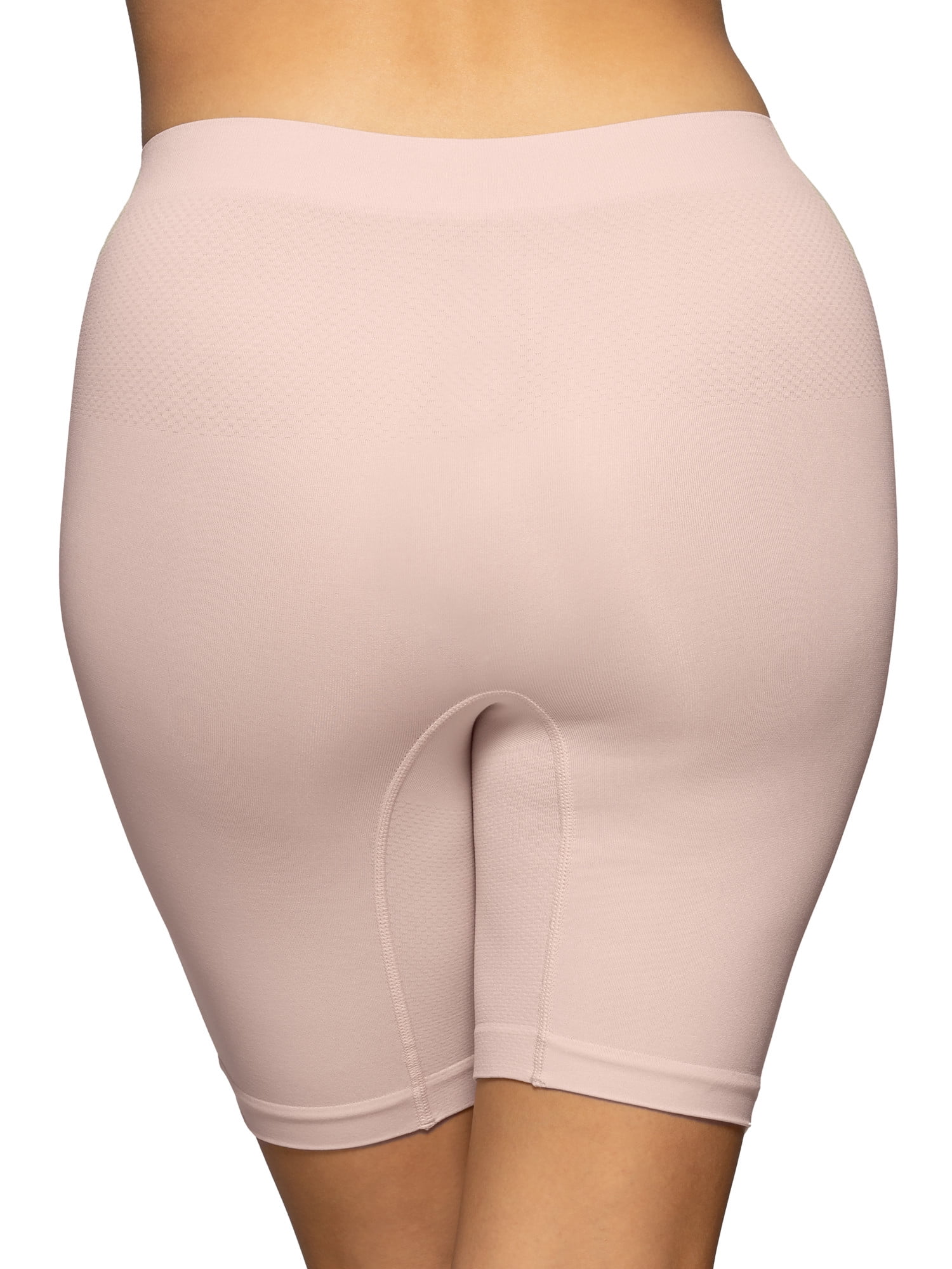 Vanity Fair Radiant Women's Seamless Slip Shorts, Breathable Smoothing Shapewear Shorts for Under Dresses and Skirts, Sizes S–3XL