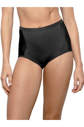 Women's Light Tummy Control Briefs, Smoothing Comfort Underwear with Rear Lifting Seams, Sizes S–5XL