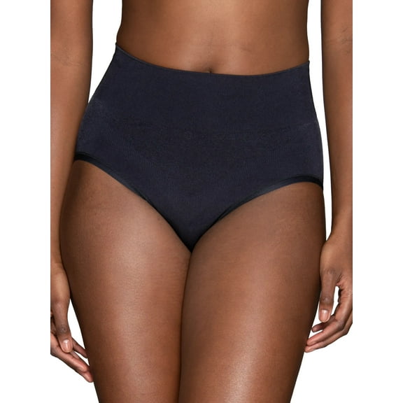 Vanity Fair Radiant Women's Smoothing Brief - Seamless Underwear with Light Shaping, Tummy Control, Sizes S-4XL