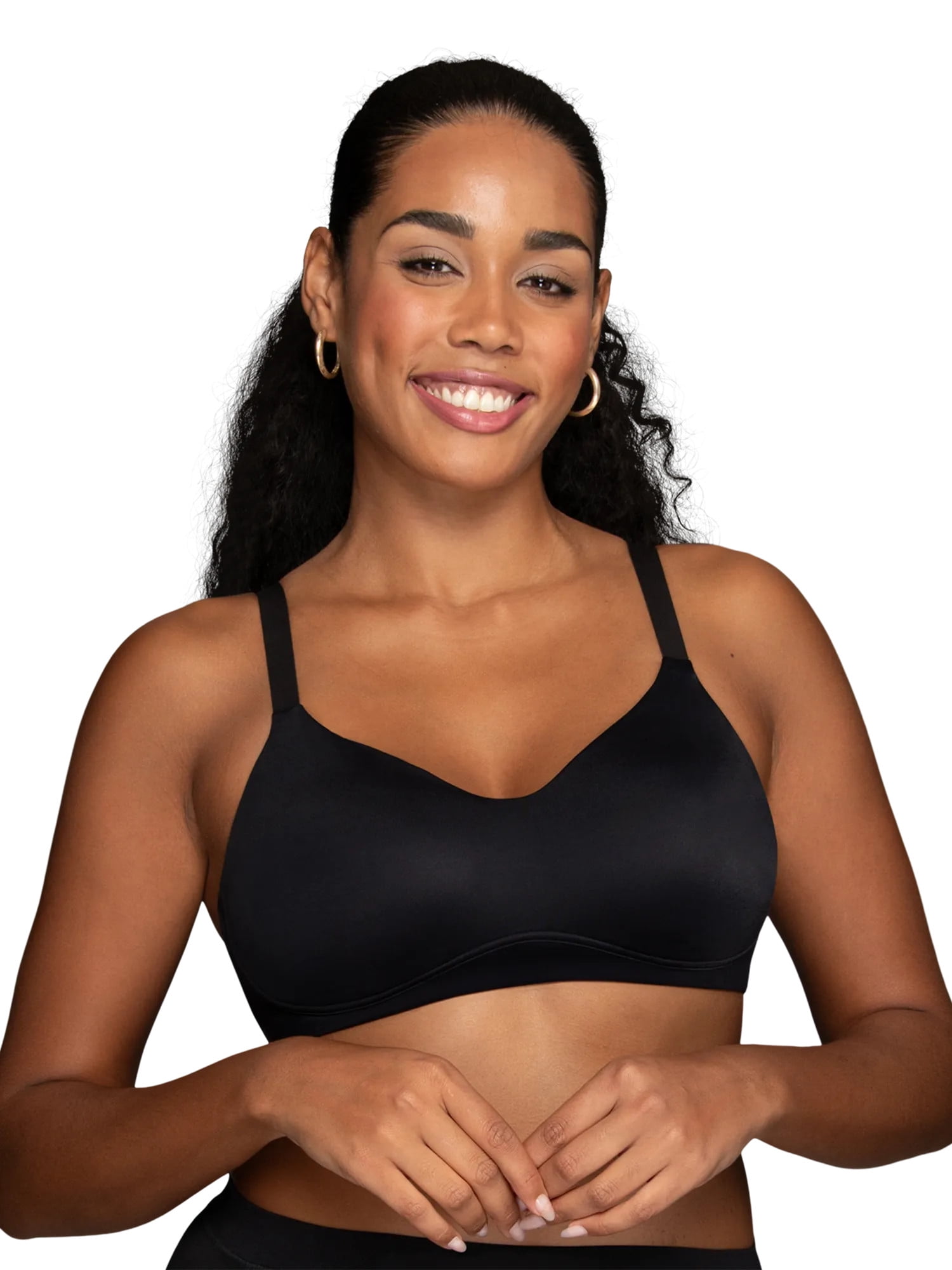Vanity Fair Radiant Women's Wireless Bra - Back and Side Smoothing, Adjustable Straps, Sizes S-3XL, Style 3472117