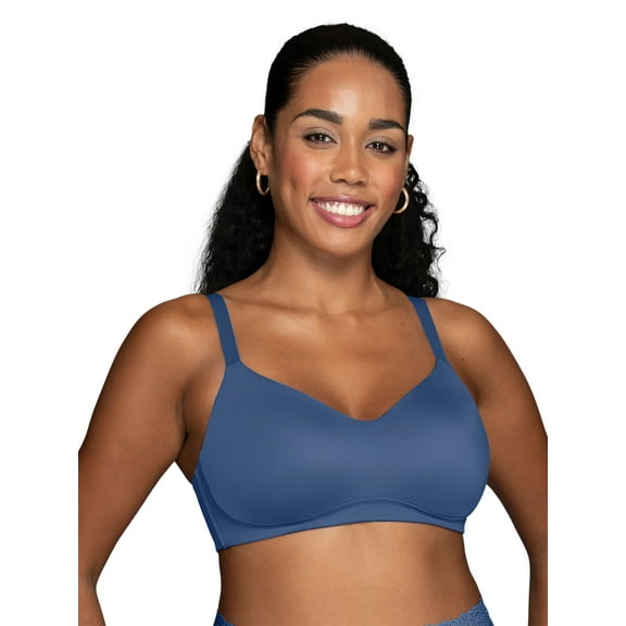 Vanity Fair Radiant Women's Wireless Bra - Back and Side Smoothing, Adjustable Straps, Sizes S-3XL, Style 3472117