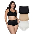 thumbnail image 1 of Vanity Fair Radiant Women's Underwear - Undershaper Panties, High Waist, Light Control Shaping, 3-Pack, Sizes S-5XL, 1 of 15