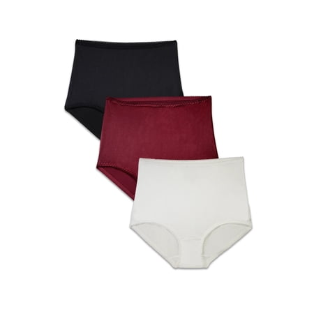 Vanity Fair Radiant Women's Underwear - Undershaper Panties, High Waist, Light Control Shaping, 3-Pack, Sizes S-5XL