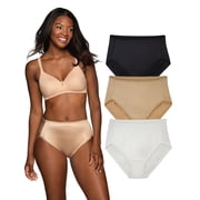 Vanity Fair Radiant Women's Underwear - Undershaper Panties, High Waist, Light Control Shaping, 3-Pack, Sizes S-5XL