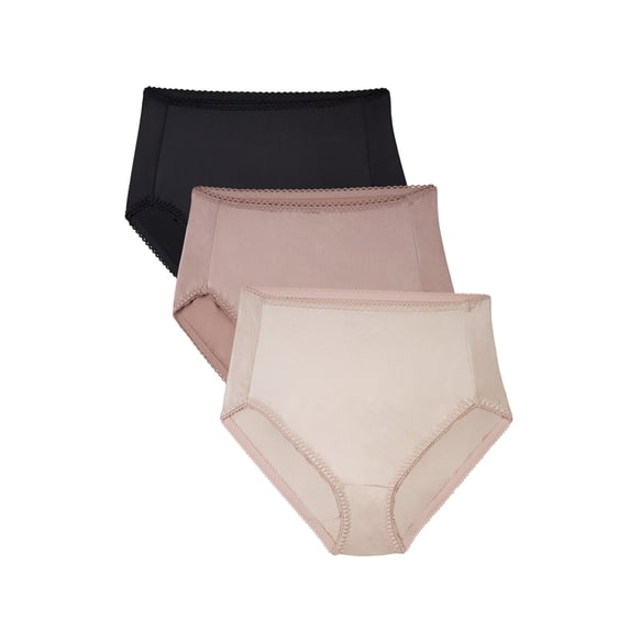 Vanity Fair Radiant Women's Underwear - Undershaper Panties, High Waist, Light Control Shaping, 3-Pack, Sizes S-5XL