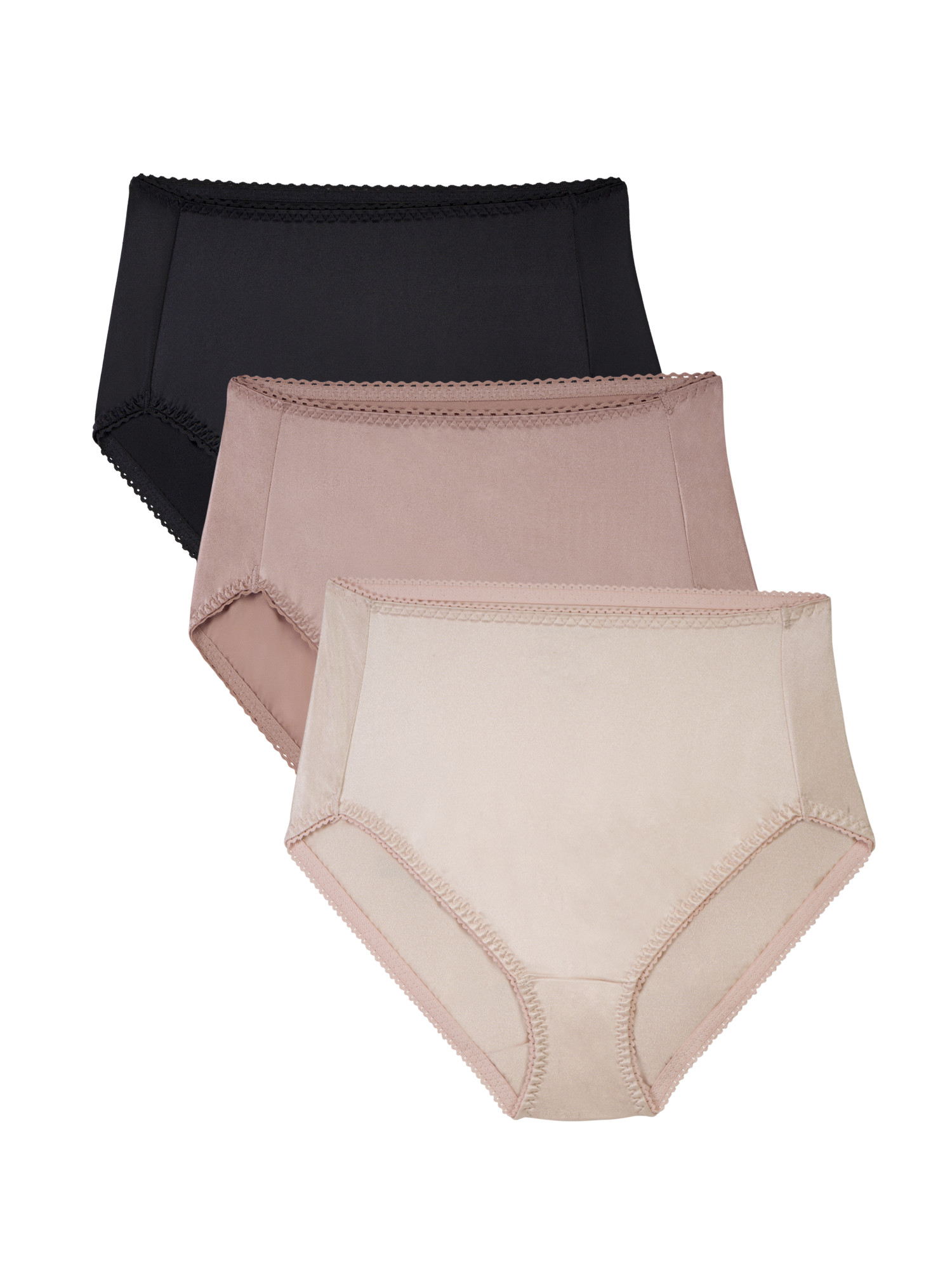 Vanity Fair Radiant Collection Women's 360 Comfort HiCut Panties, 3