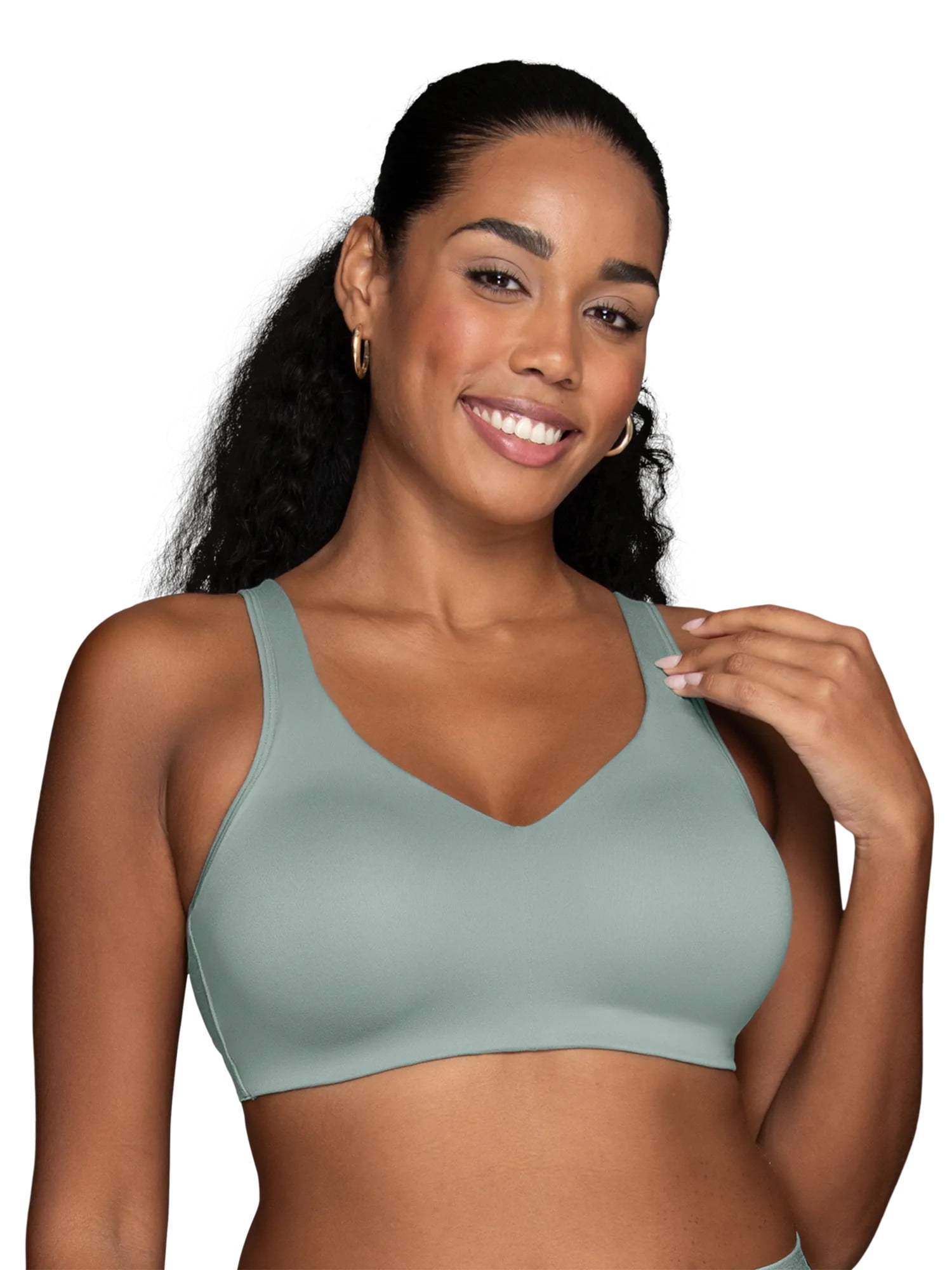 Vanity Fair Radiant Women's Wireless Bra - Seamless Back, Comfort Fit, Adjustable Straps, Sizes S-3XL, Style 3472206