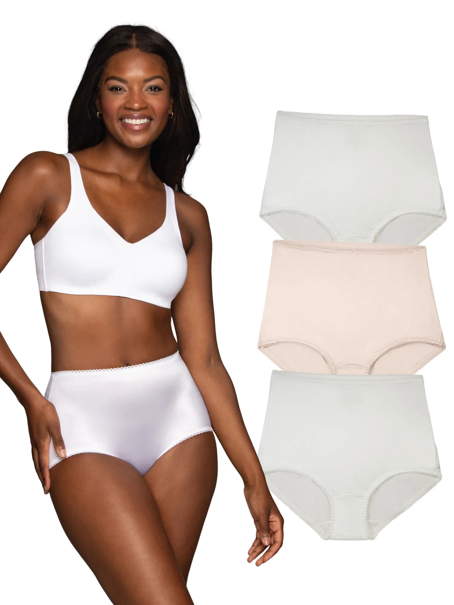 Women's Underwear - Undershaper Panties, High Waist, Light Control Shaping, 3-Pack, Sizes S-5XL