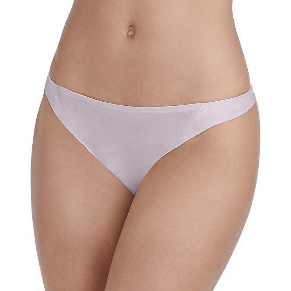 Vanity Fair Women&#8217;s Underwear Nearly Invisible Panty, Earthy Grey, 8 - image 1 of 4