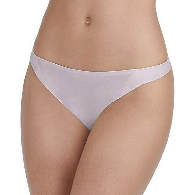 Vanity Fair Women&#8217;s Underwear Nearly Invisible Panty, Earthy Grey, 8