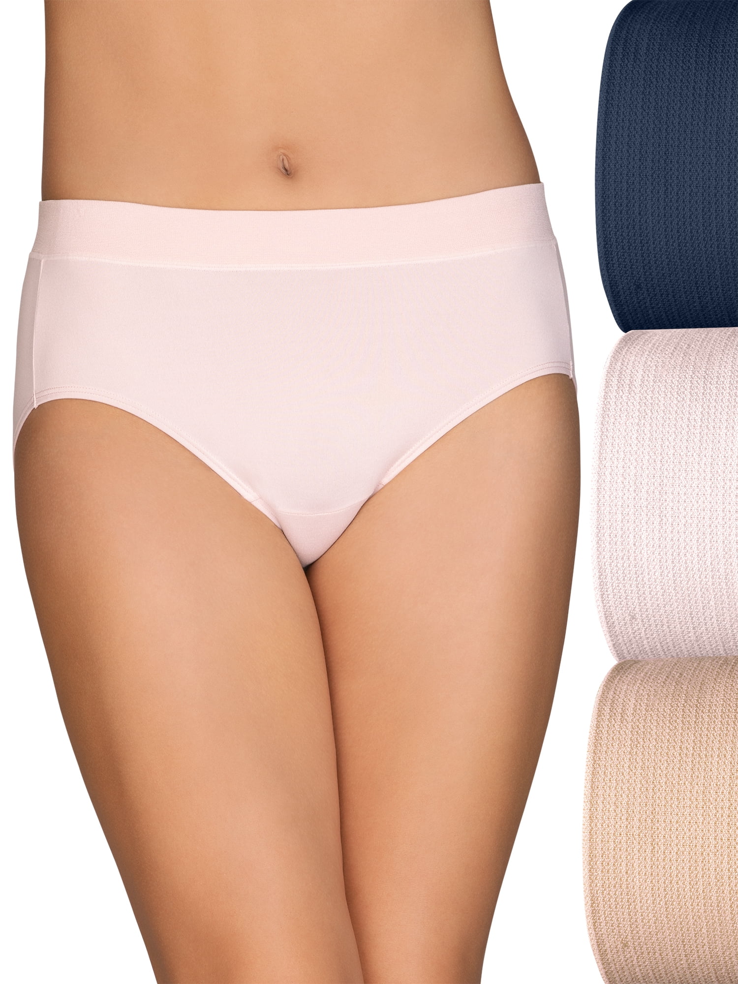 Vanity Fair Women's Beyond Comfort Hipster Panties, 3 Pack, Sizes 5-9 - Walmart.com