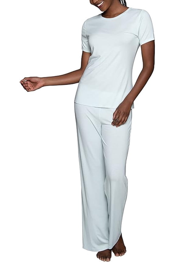 Women's Beyond Comfort Modal Pajama Set, Short Sleeve, Softest Jade, XL