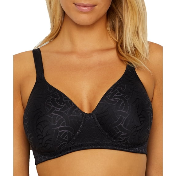 Vanity Fair Women's Body Shine Full Coverage Wirefree Bra, Style 72298