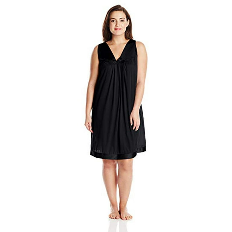 Vanity fair new arrivals sleeveless nightgown