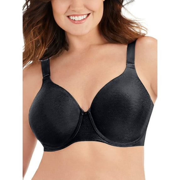 Vanity Fair Women's Full Figure Beauty Back Seamless Smoothing Underwire Bra, Style 76345