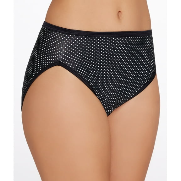 Vanity Fair Lingerie Women's Underwear, Illumination Hi-Cut Brief Panties, Sizes S - 3XL