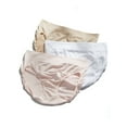 thumbnail image 1 of Vanity Fair Lingerie Women's No Pinch No Show Seamless Hi-Cut Underwear, 3-Pack, 1 of 3