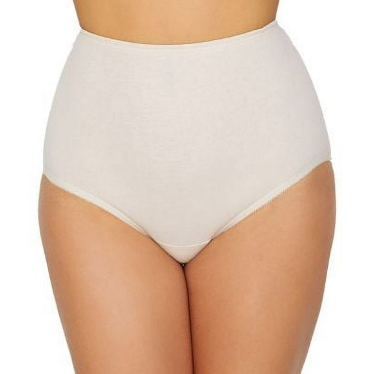Vanity Fair Women's Perfectly Yours Classic Cotton Full Brief Underwear, 3  Pack, Style 15320