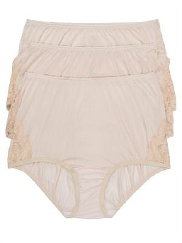 Vanity Fair Perfectly Yours Lace Nouveau Brief Panty - 3 Pack, Style 13011