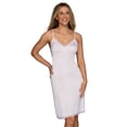 thumbnail image 1 of Vanity Fair Women's Lace Trim Full Slip, Smooth Anti-Static Nylon Slip for Dresses, Adjustable Straps, Multiple Lengths, Sizes S–5XL, 1 of 8