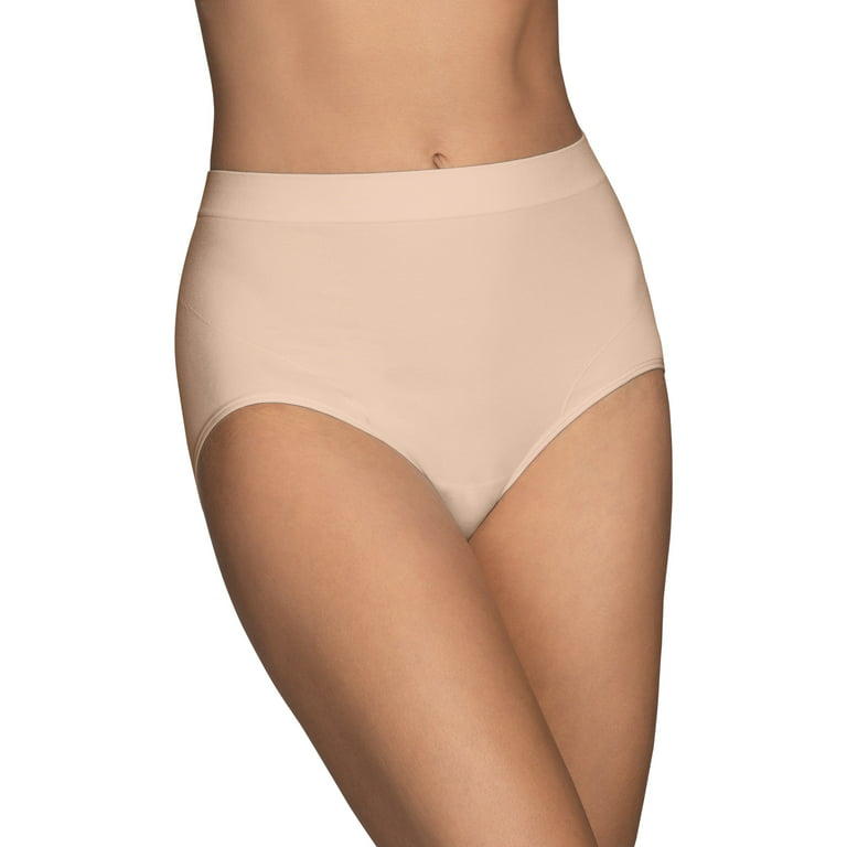 Vanity Fair Women's Smoothing Comfort Seamless Brief Underwear, Style 13264