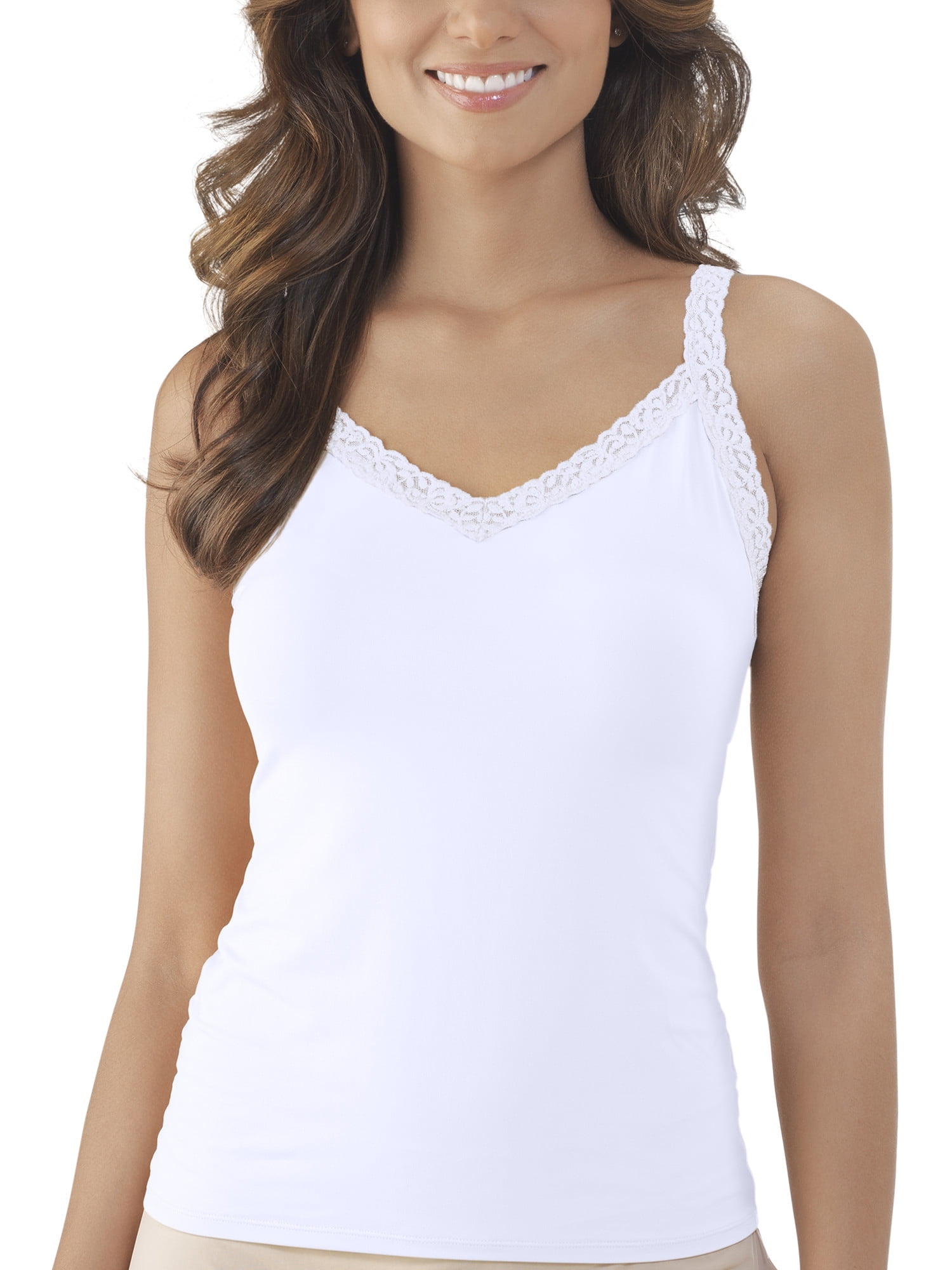 Vanity Fair Radiant Collection Women's Smooth Breathable Spin Tank 