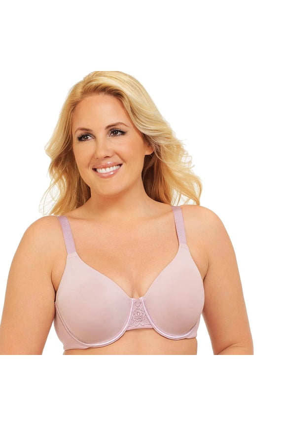 Womens Beauty Back Full Figure Back Smoothing Minimizer Bra, 38D