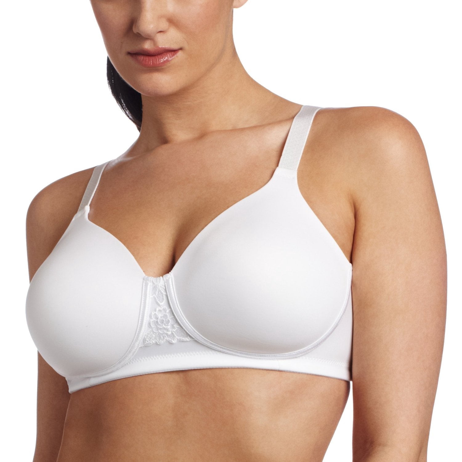 Women's Vanity Fair 71380 Beauty Back Full Figure Wirefree Bra (Star White 36G)
