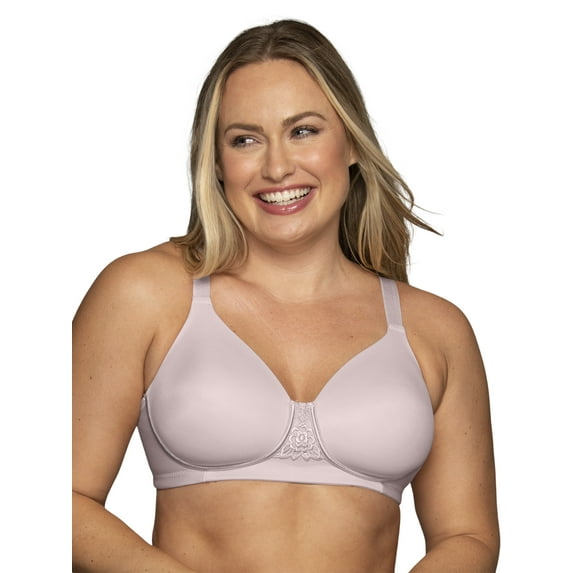 Vanity Fair Lingerie Women's Beauty Back Full Figure Smoothing Wireless Bra, Style 71380