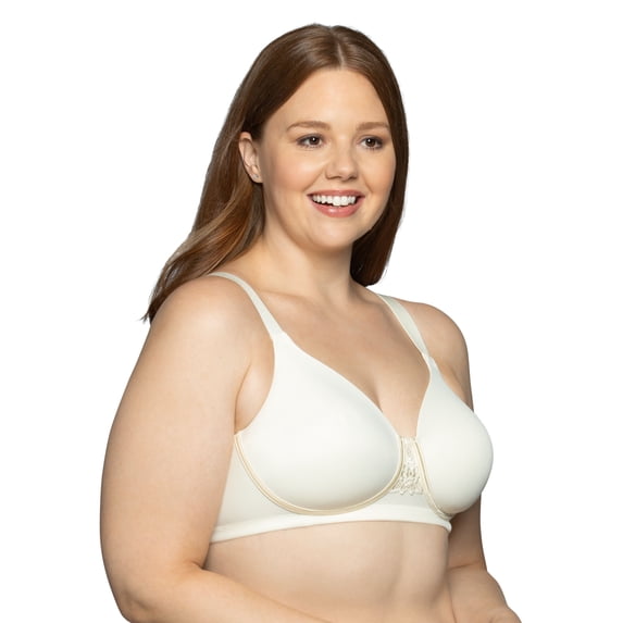 Vanity Fair Lingerie Women's Beauty Back Full Figure Smoothing Wireless Bra, Style 71380