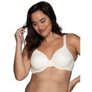 Vanity Fair Lingerie Womens Beauty Back Smoothing Underwire Bra, 4 Way Stretch Fabric, Lightly Lined Cups, Style 76380
