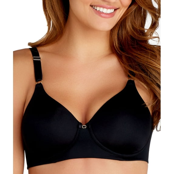 Vanity Fair Lingerie Women's Beauty Back Full Coverage Smoothing Wireless Bra, Style 72345