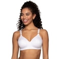 thumbnail image 1 of Vanity Fair Lingerie Women's Beauty Back Full Coverage Smoothing Wireless Bra, Style 72345, 1 of 8