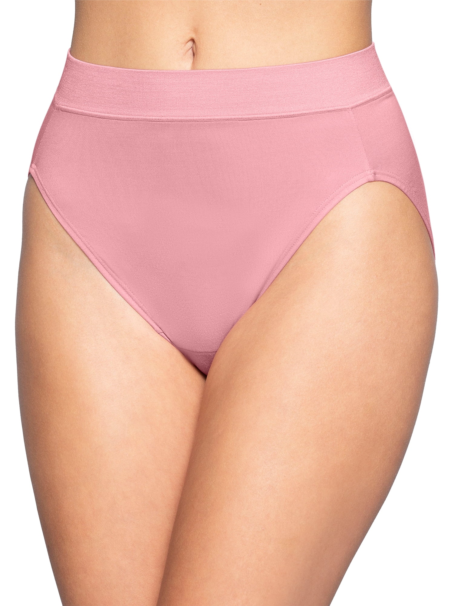Vanity Fair Pink Hi Cut Panties Size 7 Large Underwear Comfort Panty -  Helia Beer Co