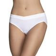 thumbnail image 1 of Vanity Fair Womens Beyond Comfort Silky Stretch Bikini Panty, 7, NH Star White, 1 of 5