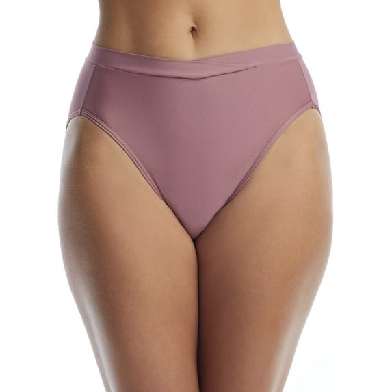 Vanity Fair Womens Beyond Comfort Silky Stretch Hi-Cut Brief Style-13291
