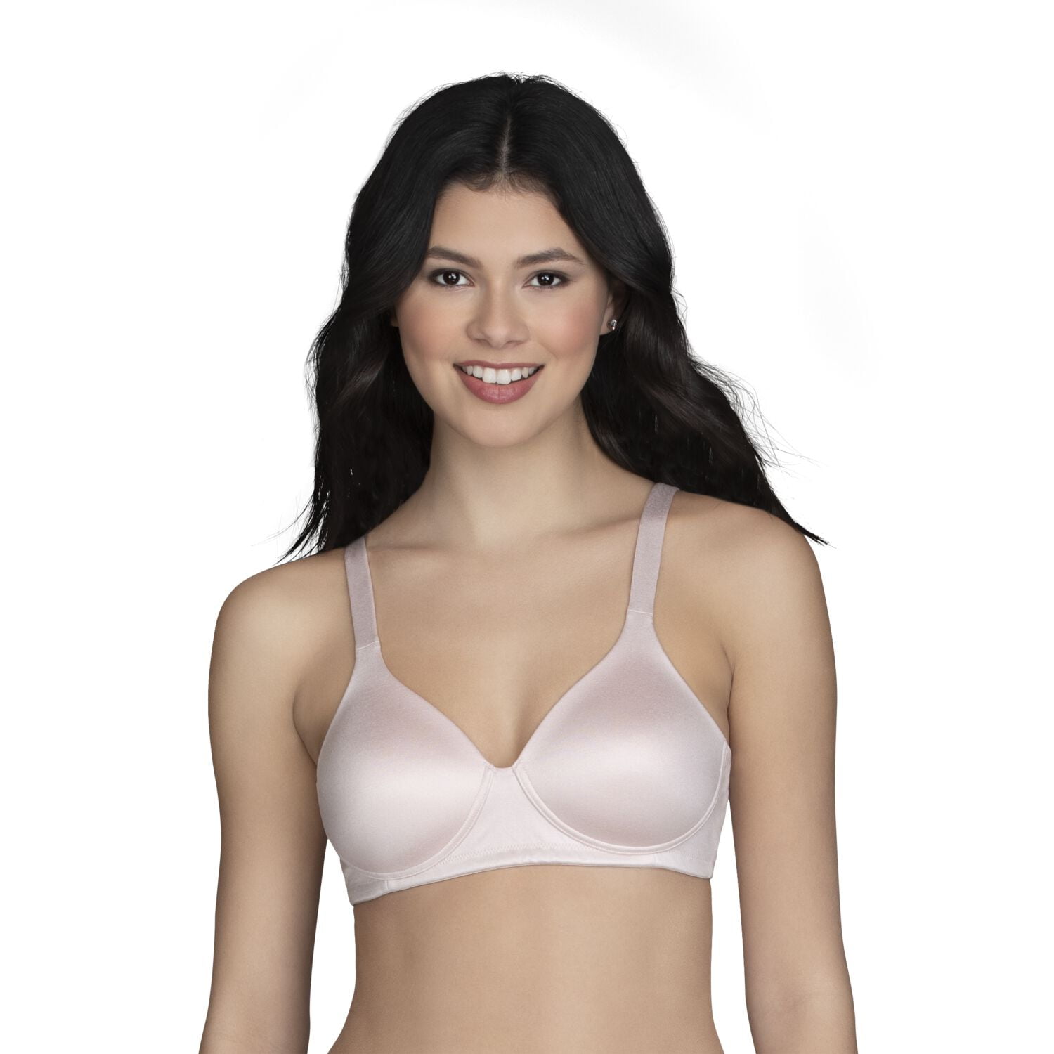  Vanity Fair Womens Body Shine Full Coverage Wirefree Bra, 36D :  Clothing, Shoes & Jewelry