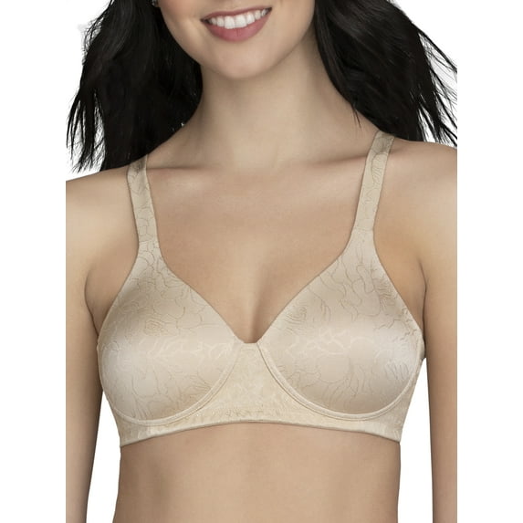 Vanity Fair Womens Body Shine Wire-Free T-Shirt Bra Style-72298