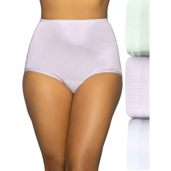 Vanity Fair Womens Classic Ravissant Full Brief 3-Pack Style-15711