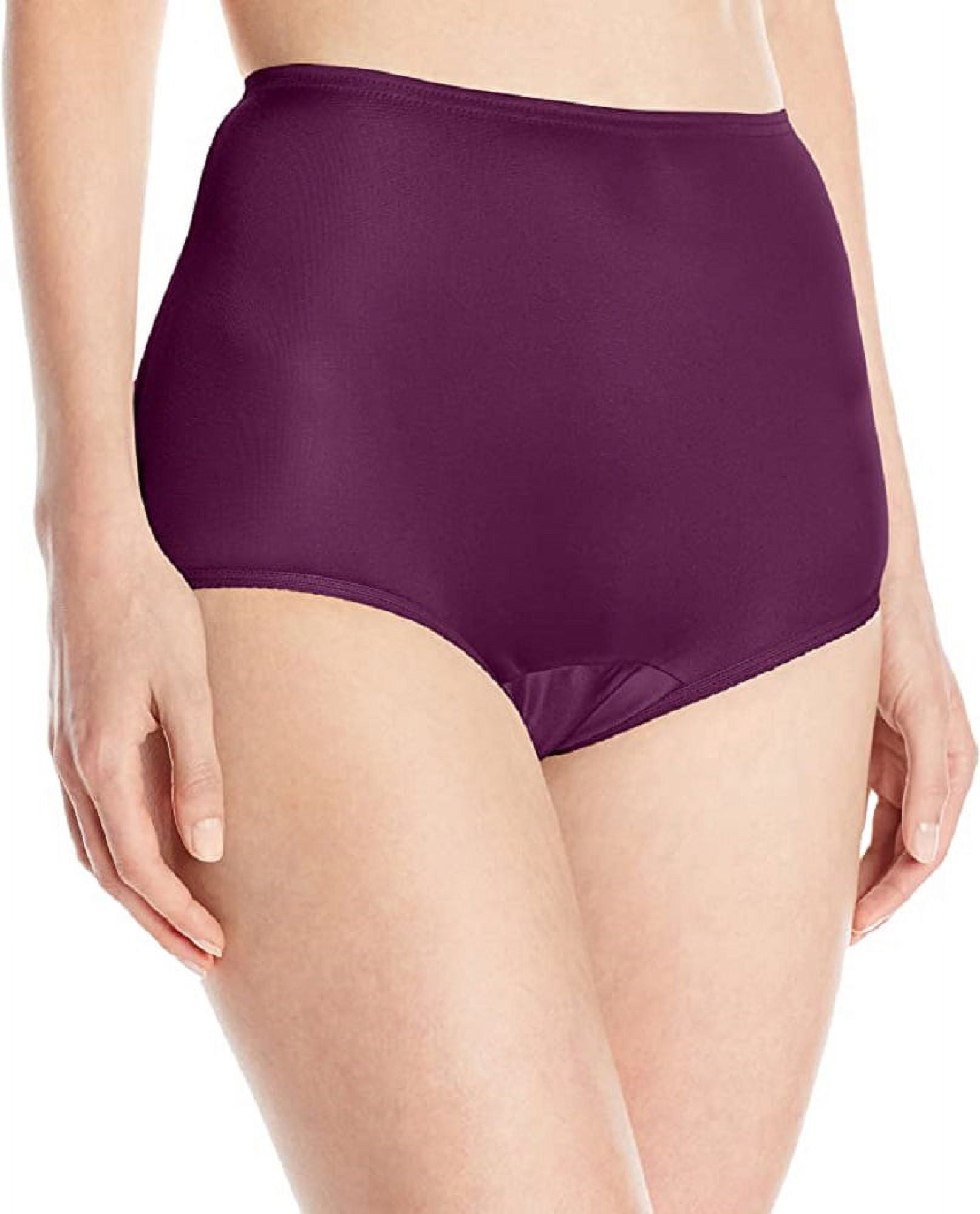 Vanity Fair Womens Perfectly Yours Ravissant Tailored Nylon Brief, 8, BCP  MULTI 