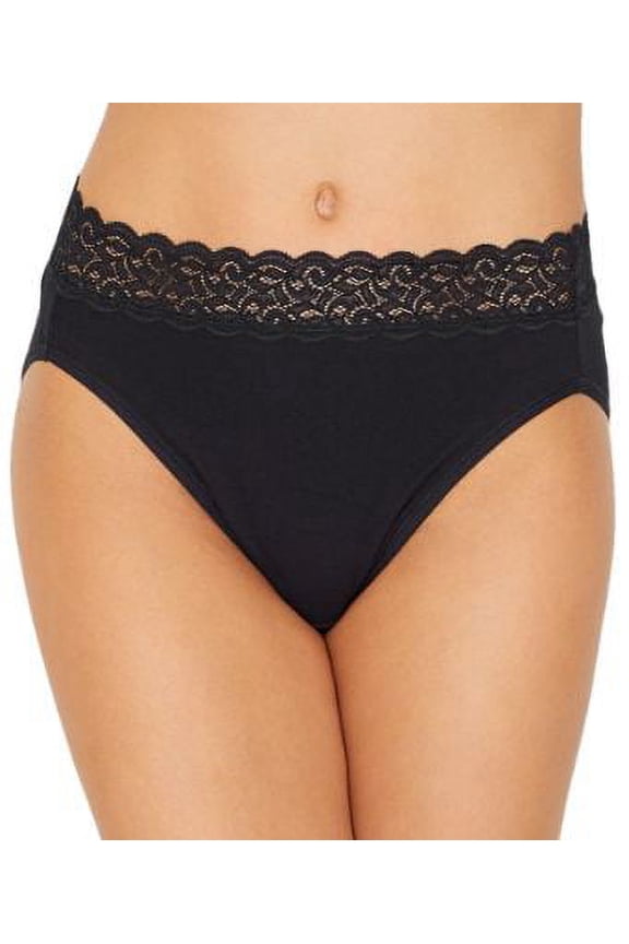 Womens Flattering Hi-Cut Cotton Brief Style-13395