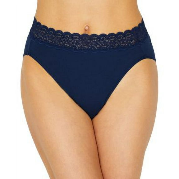Vanity Fair Womens Flattering Hi-Cut Cotton Brief Style-13395