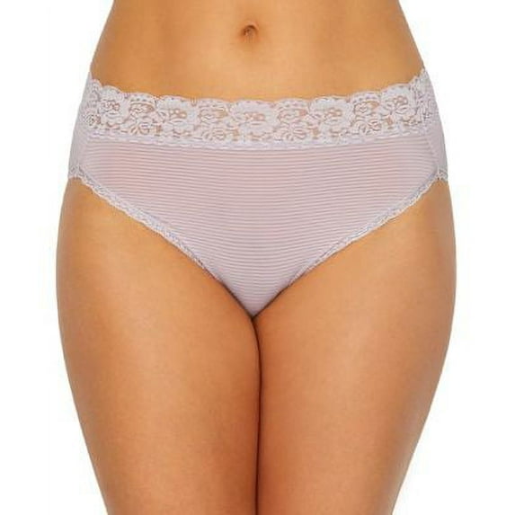 Vanity Fair Womens Flattering Lace Hi-Cut Brief Style-13280
