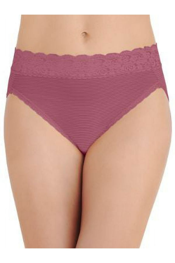Womens Flattering Lace Hi-Cut Brief Style-13280